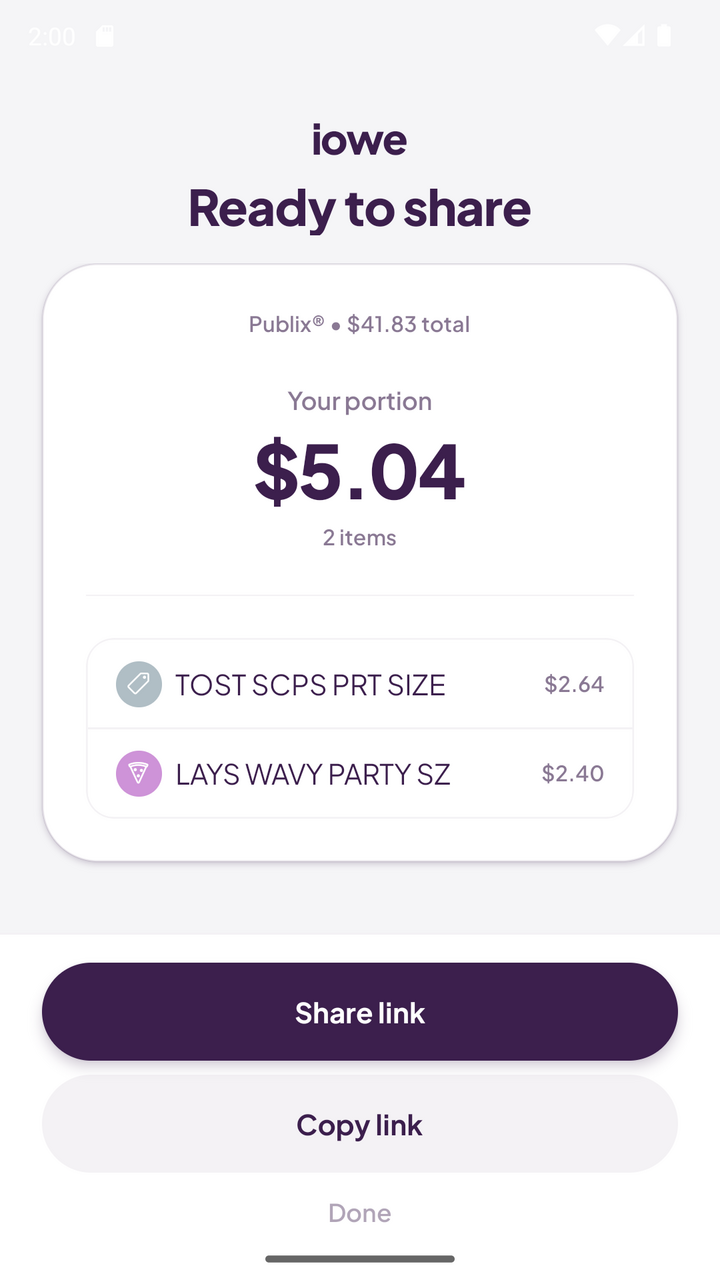 Ready to share screen